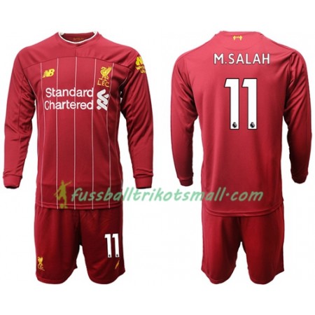 Fußballtrikots Liverpool M.Salah 11 Kinder 2019-2020 Langarm Heimtrikotsatz kaufen